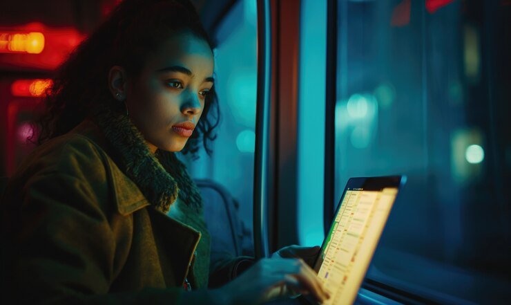 Gambar suasana permainan live casino dengan dealer interaktif dan fitur chat di a04s.